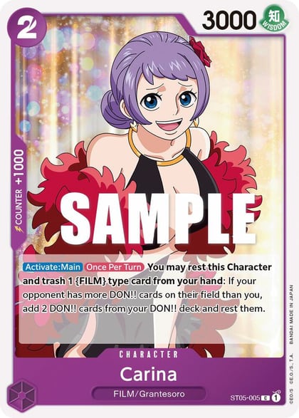 Carina, Starter Deck 5: Film Edition ST05-005