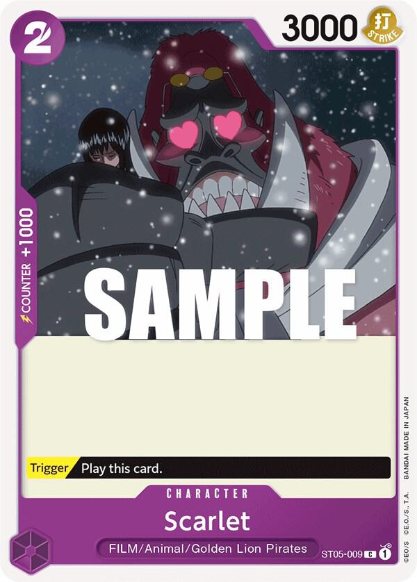 Scarlet, Starter Deck 5: Film Edition ST05-009