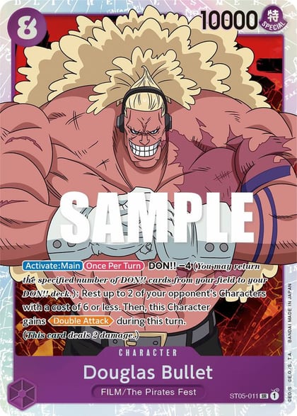 Douglas Bullet, Starter Deck 5: Film Edition ST05-011
