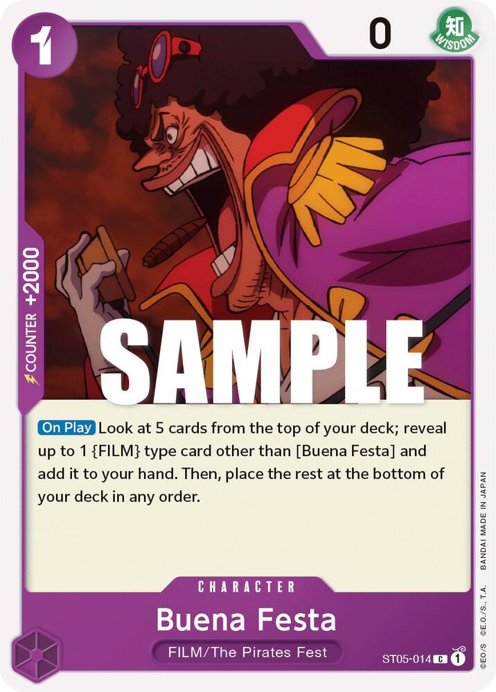 Buena Festa, Starter Deck 5: Film Edition ST05-014