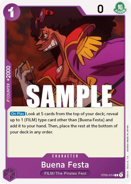 Buena Festa, Starter Deck 5: Film Edition ST05-014