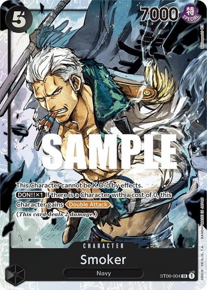 Smoker, Starter Deck 6: Absolute Justice ST06-004