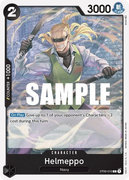 Helmeppo, Starter Deck 6: Absolute Justice ST06-010