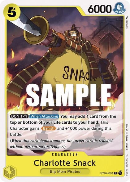 Charlotte Snack, Starter Deck 7: Big Mom Pirates ST07-004
