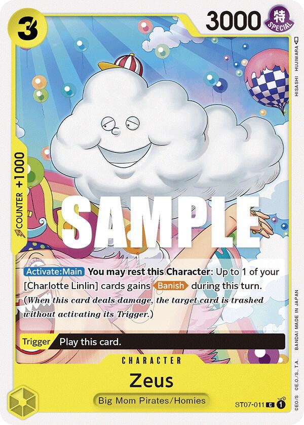 Zeus, Starter Deck 7: Big Mom Pirates ST07-011