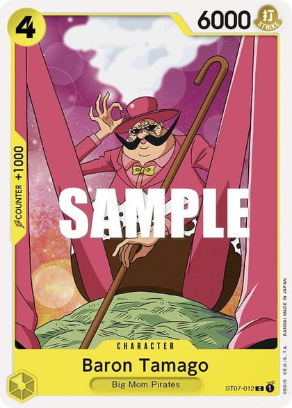 Baron Tamago, Starter Deck 7: Big Mom Pirates ST07-012