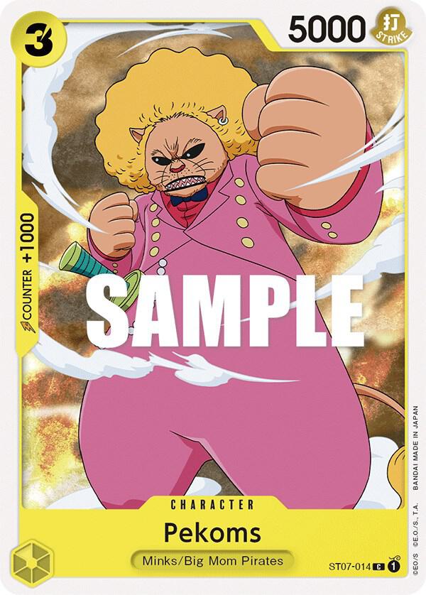 Pekoms, Starter Deck 7: Big Mom Pirates ST07-014