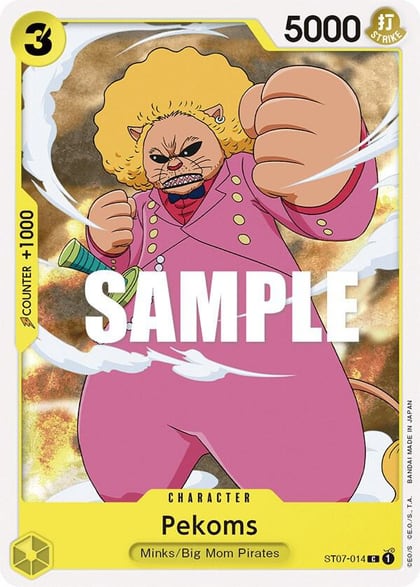 Pekoms, Starter Deck 7: Big Mom Pirates ST07-014