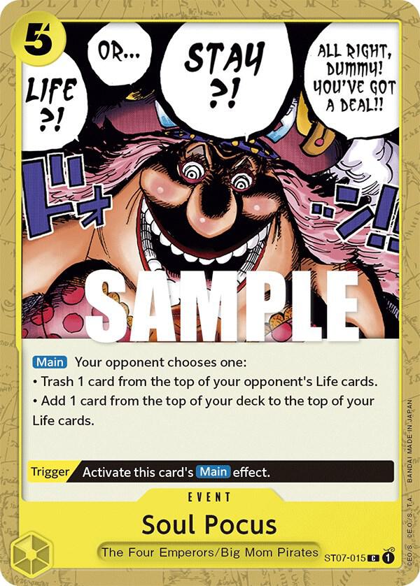 Soul Pocus, Starter Deck 7: Big Mom Pirates ST07-015