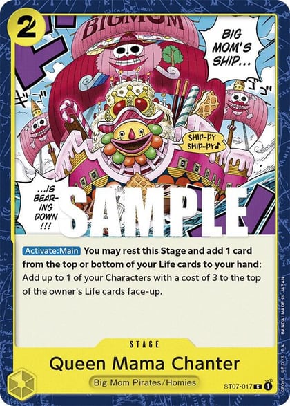 Queen Mama Chanter, Starter Deck 7: Big Mom Pirates ST07-017