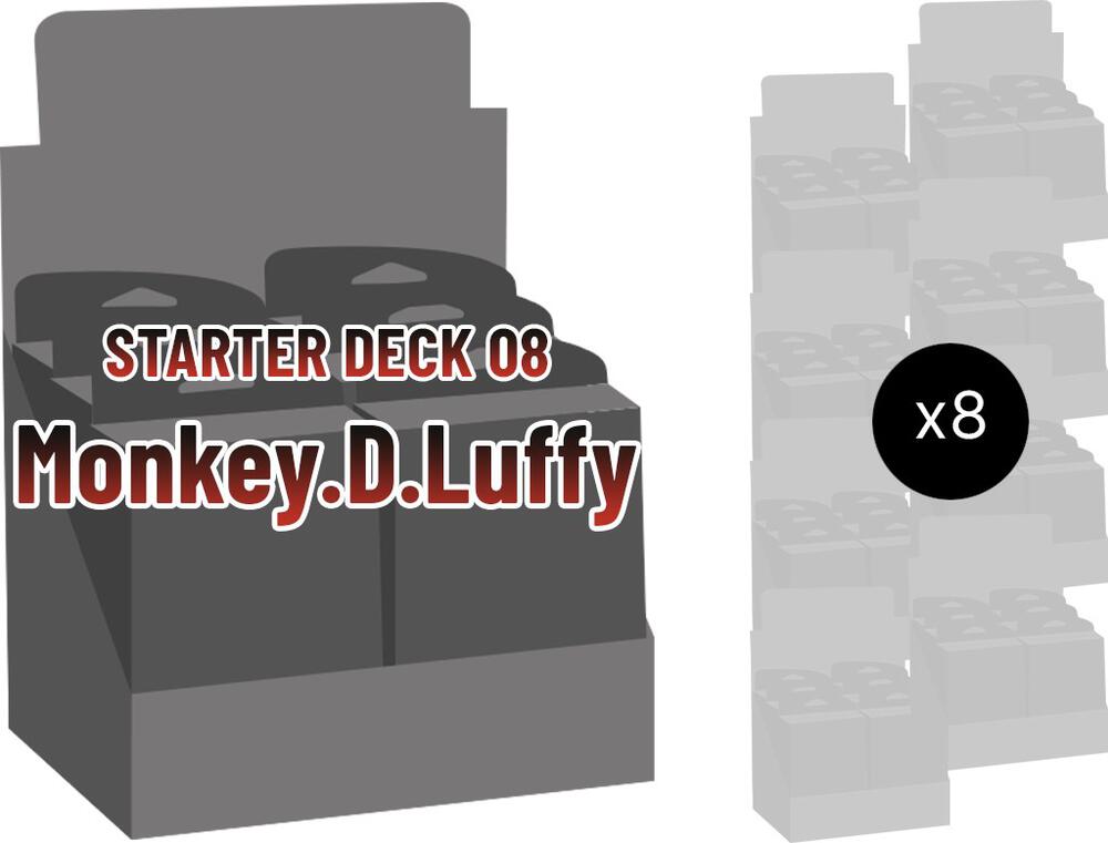 Starter Deck 8: Monkey.D.Luffy Display Case, Starter Deck 8: Monkey.D.Luffy P502977