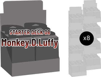 Starter Deck 8: Monkey.D.Luffy Display Case, Starter Deck 8: Monkey.D.Luffy P502977