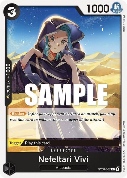 Nefeltari Vivi, Starter Deck 8: Monkey.D.Luffy ST08-007