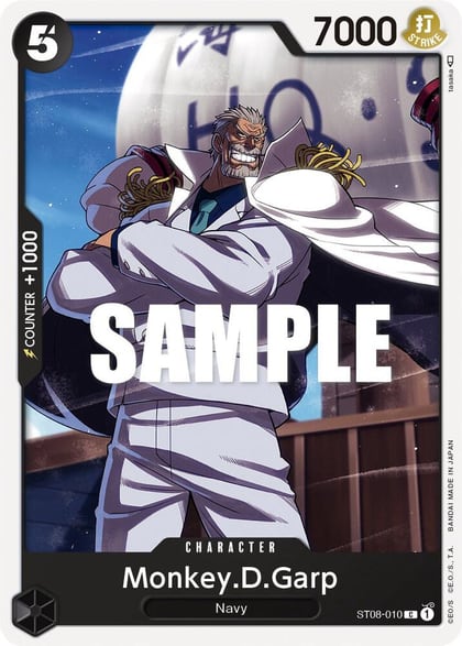 Monkey.D.Garp, Starter Deck 8: Monkey.D.Luffy ST08-010