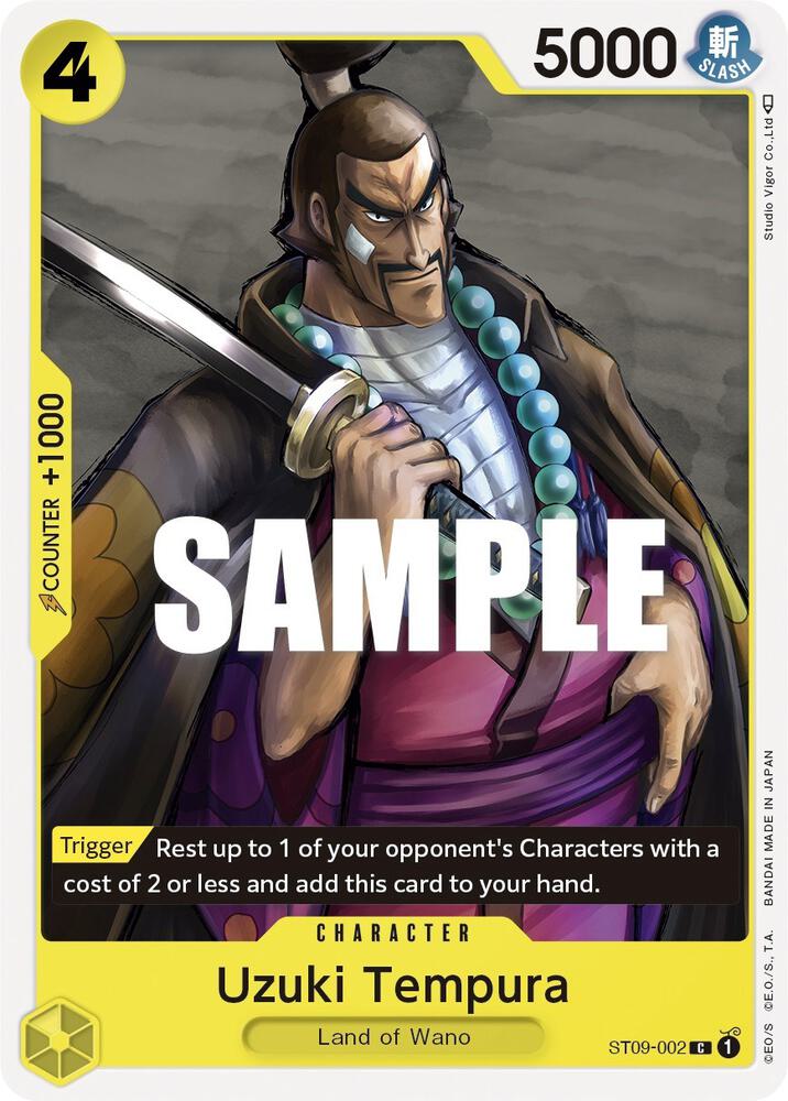 Uzuki Tempura, Starter Deck 9: Yamato ST09-002