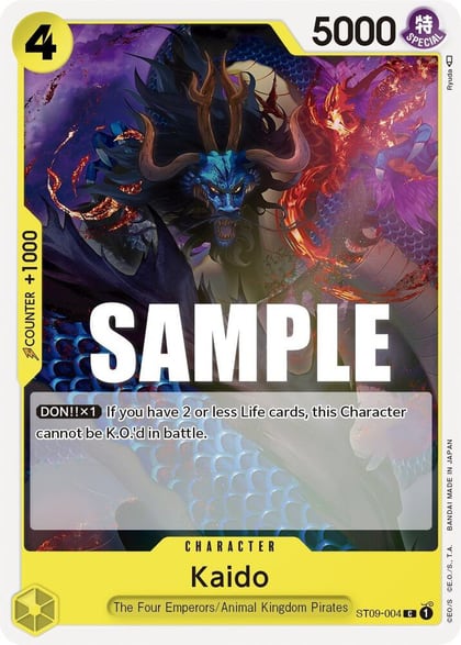Kaido, Starter Deck 9: Yamato ST09-004