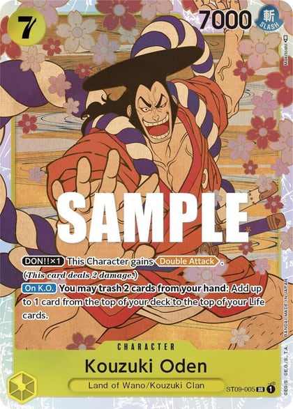 Kouzuki Oden, Starter Deck 9: Yamato ST09-005