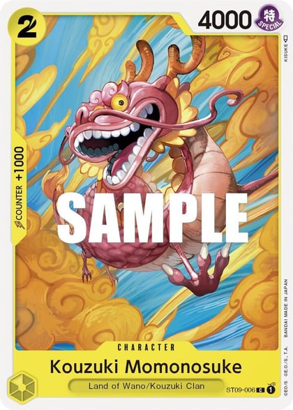 Kouzuki Momonosuke, Starter Deck 9: Yamato ST09-006