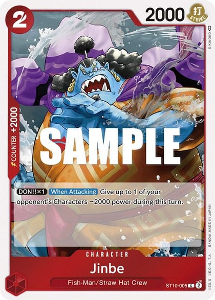 Jinbe, Ultra Deck: The Three Captains ST10-005
