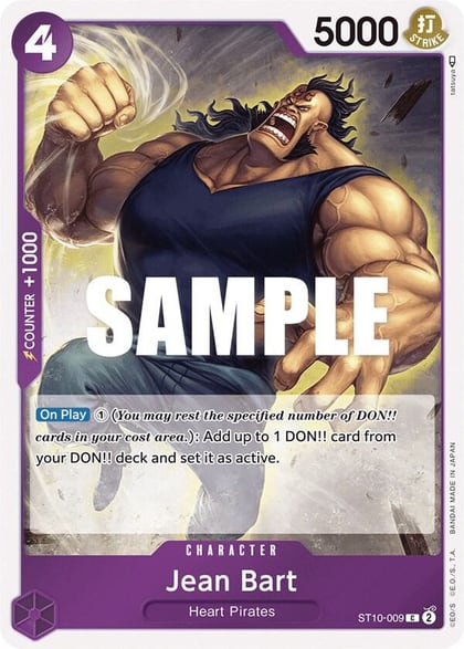 Jean Bart, Ultra Deck: The Three Captains ST10-009