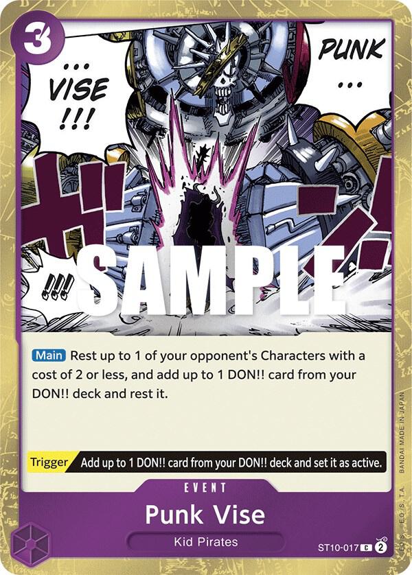 Punk Vise, Ultra Deck: The Three Captains ST10-017