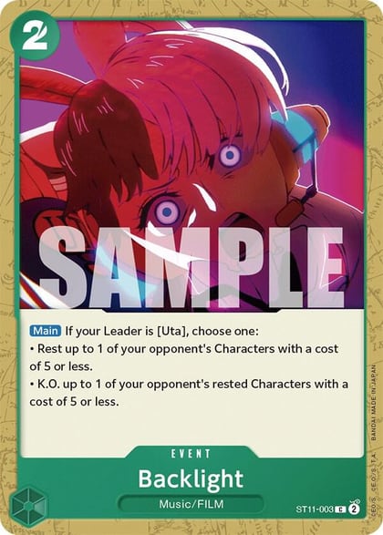 Backlight, Starter Deck 11: Uta ST11-003