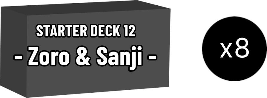 Starter Deck 12: Zoro and Sanji Display Case, Starter Deck 12: Zoro and Sanji P536587
