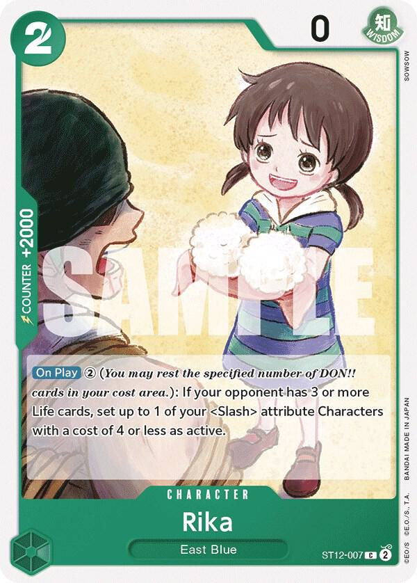 Rika, Starter Deck 12: Zoro and Sanji ST12-007