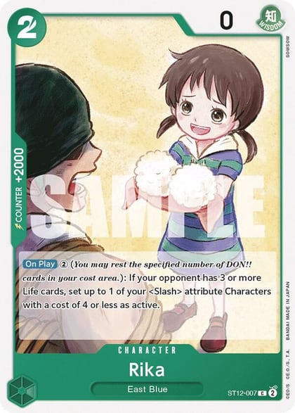 Rika, Starter Deck 12: Zoro and Sanji ST12-007