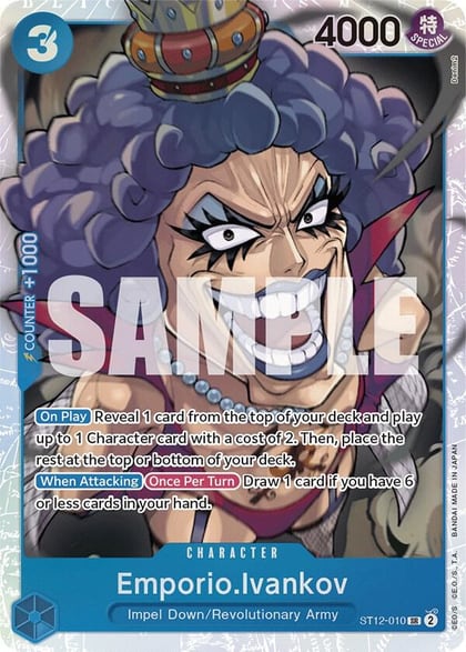 Emporio.Ivankov, Starter Deck 12: Zoro and Sanji ST12-010