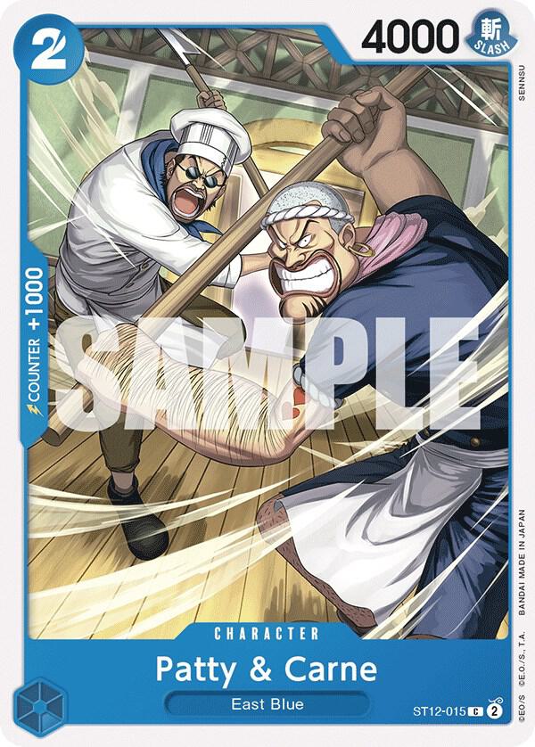 Patty & Carne, Starter Deck 12: Zoro and Sanji ST12-015
