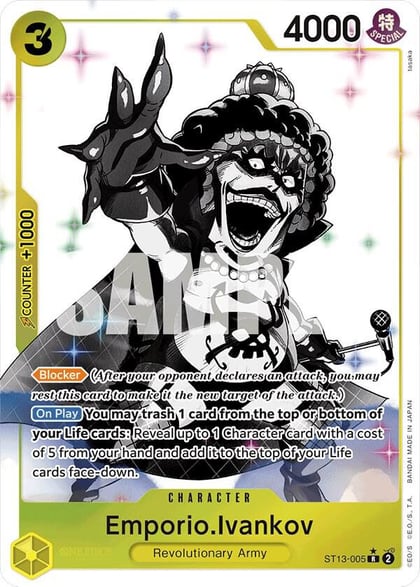 Emporio.Ivankov (Parallel), Ultra Deck: The Three Brothers ST13-005