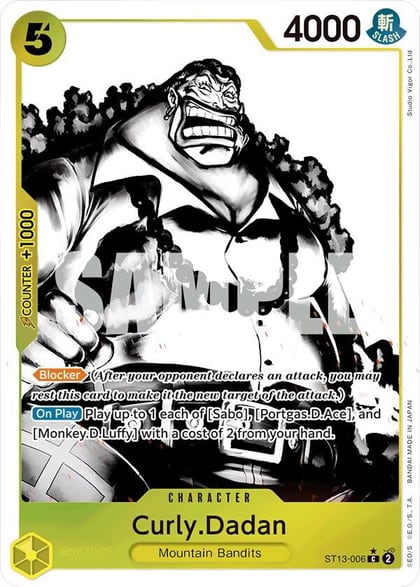 Curly.Dadan (Parallel), Ultra Deck: The Three Brothers ST13-006