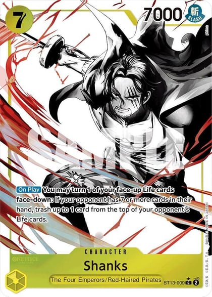 Shanks (Parallel), Ultra Deck: The Three Brothers ST13-009