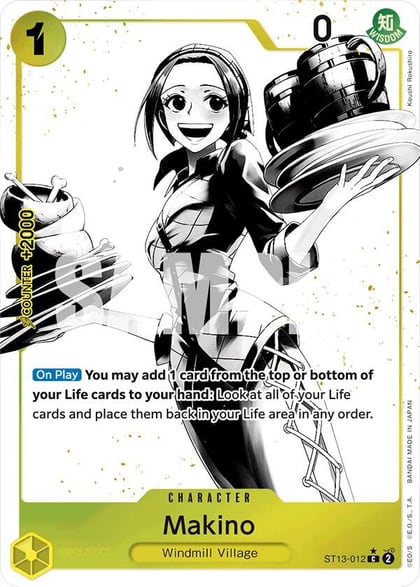 Makino (Parallel), Ultra Deck: The Three Brothers ST13-012