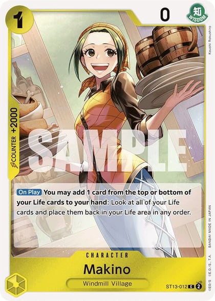 Makino, Ultra Deck: The Three Brothers ST13-012