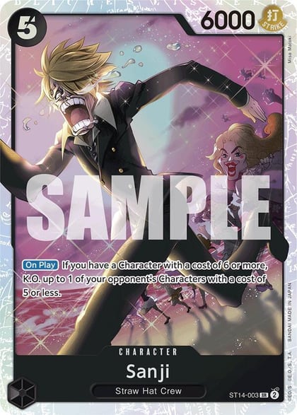 Sanji, Starter Deck 14: 3D2Y ST14-003