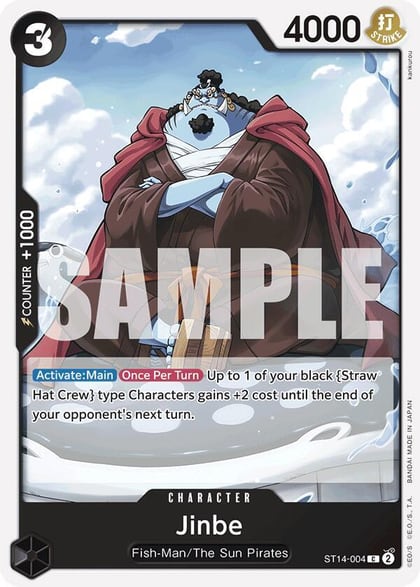 Jinbe, Starter Deck 14: 3D2Y ST14-004