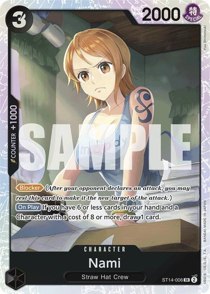Nami, Starter Deck 14: 3D2Y ST14-006