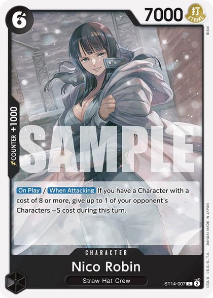Nico Robin, Starter Deck 14: 3D2Y ST14-007