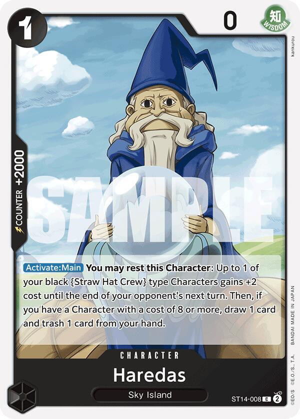 Haredas, Starter Deck 14: 3D2Y ST14-008