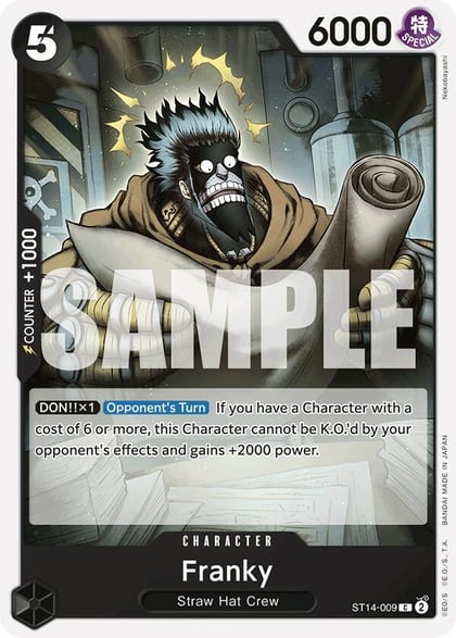 Franky, Starter Deck 14: 3D2Y ST14-009