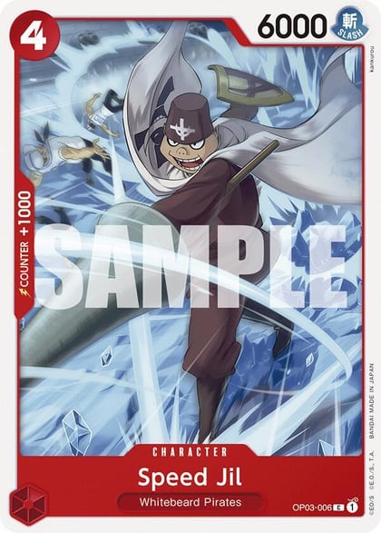 Speed Jil, Starter Deck 15: RED Edward.Newgate OP03-006