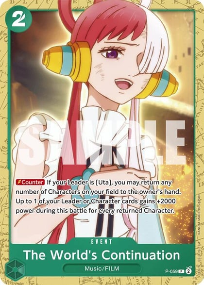 The World's Continuation, Starter Deck 16: GREEN Uta P-059