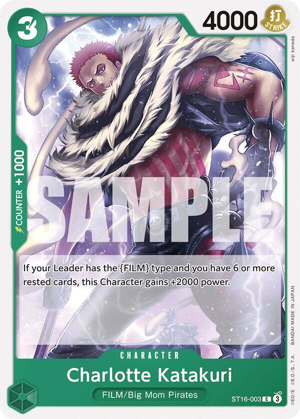 Charlotte Katakuri, Starter Deck 16: GREEN Uta ST16-003