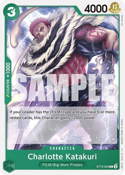 Charlotte Katakuri, Starter Deck 16: GREEN Uta ST16-003