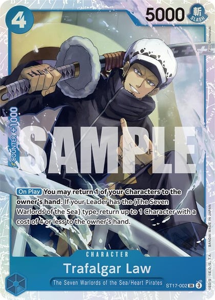 Trafalgar Law (ST17-002), Starter Deck 17: BLUE Donquixote Doflamingo ST17-002