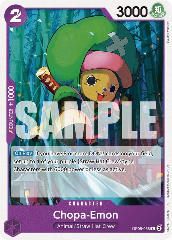 Chopa-Emon, Starter Deck 18: PURPLE Monkey.D.Luffy OP05-068
