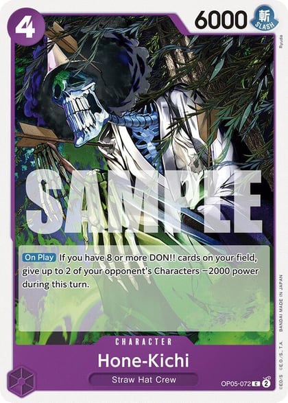 Hone-Kichi, Starter Deck 18: PURPLE Monkey.D.Luffy OP05-072