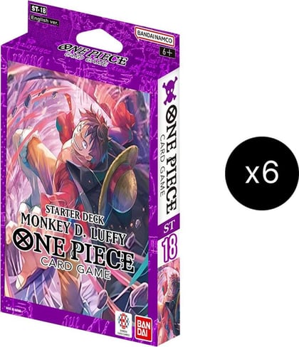 Starter Deck 18: PURPLE Monkey.D.Luffy Display, Starter Deck 18: PURPLE Monkey.D.Luffy P545043